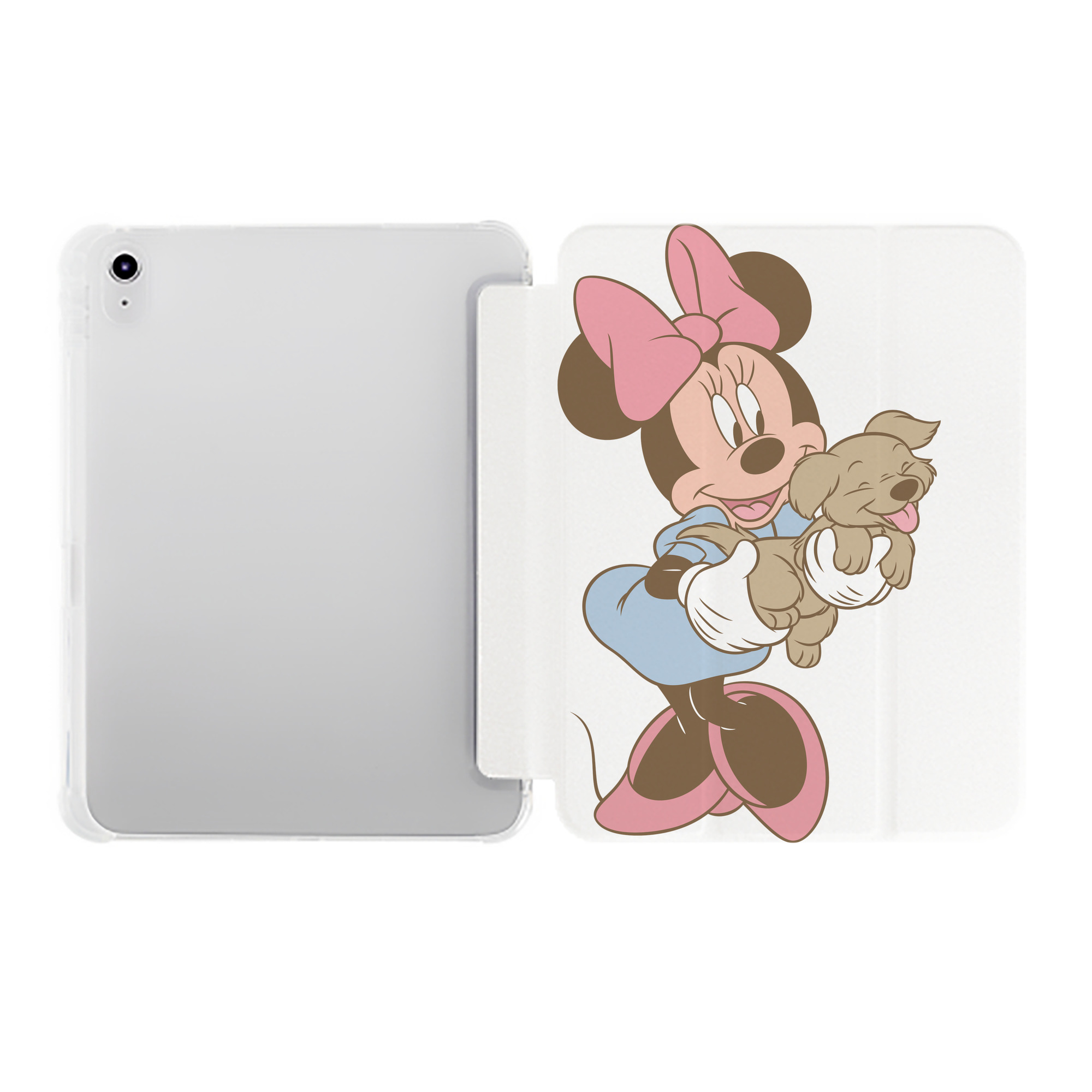 （画像用） ミッキーマウス Mickey Mouse IPad ケース ペン収納付き 三つ折りスタンド PUレザー×シリコン 対応機種9.5/10.5/10.9インチ